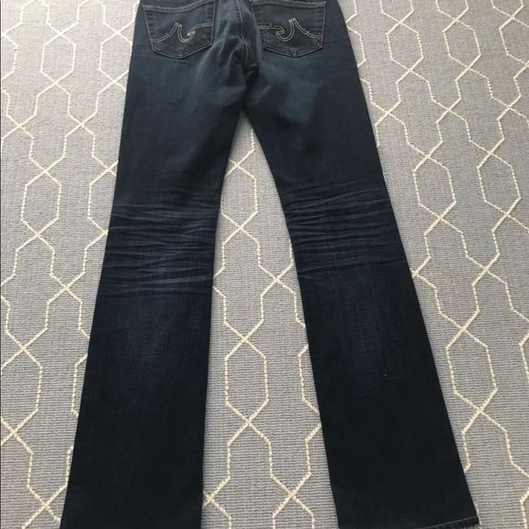 AG Ballad Slim Boot Jean Stretch Medium Wash SZ25 - Picture 3 of 5